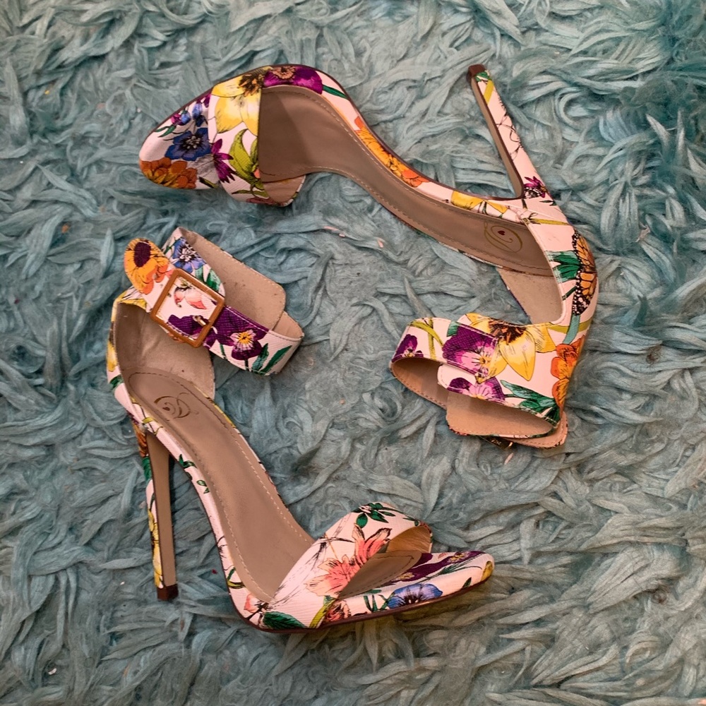 Ankle strap heels